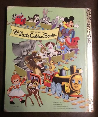 VG 1953 Reprint Little Golden Book Animal Friends Jane Werner