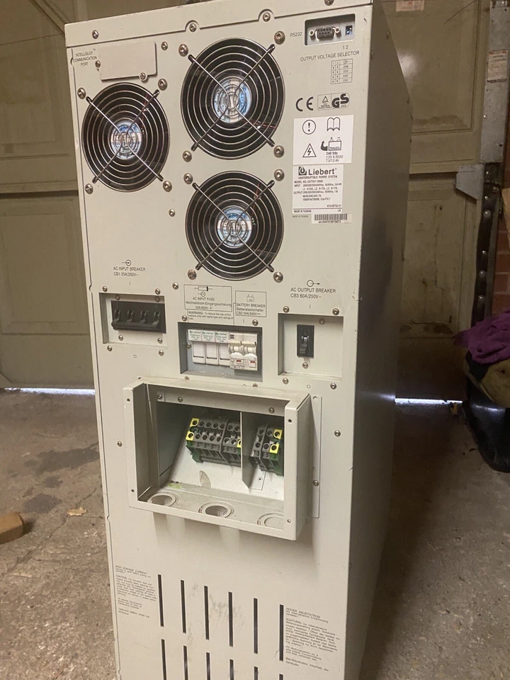 Liebert GXT 3X1-10000 UPS STATION GXT - Image 4 of 4