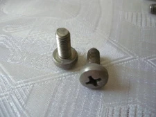 60 BOLTS STAINLESS STEEL  M5X12MM A2 PHILLIPS PAN HEAD METRIC MACHINE SCREWS