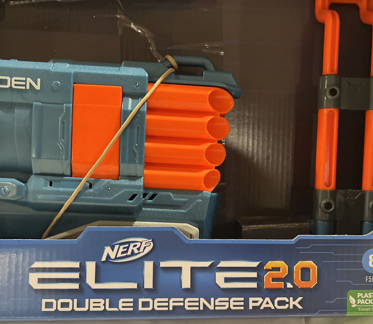 NERF Elite 2.0 Spectre Warden Double Defense Pack, Ages 8+