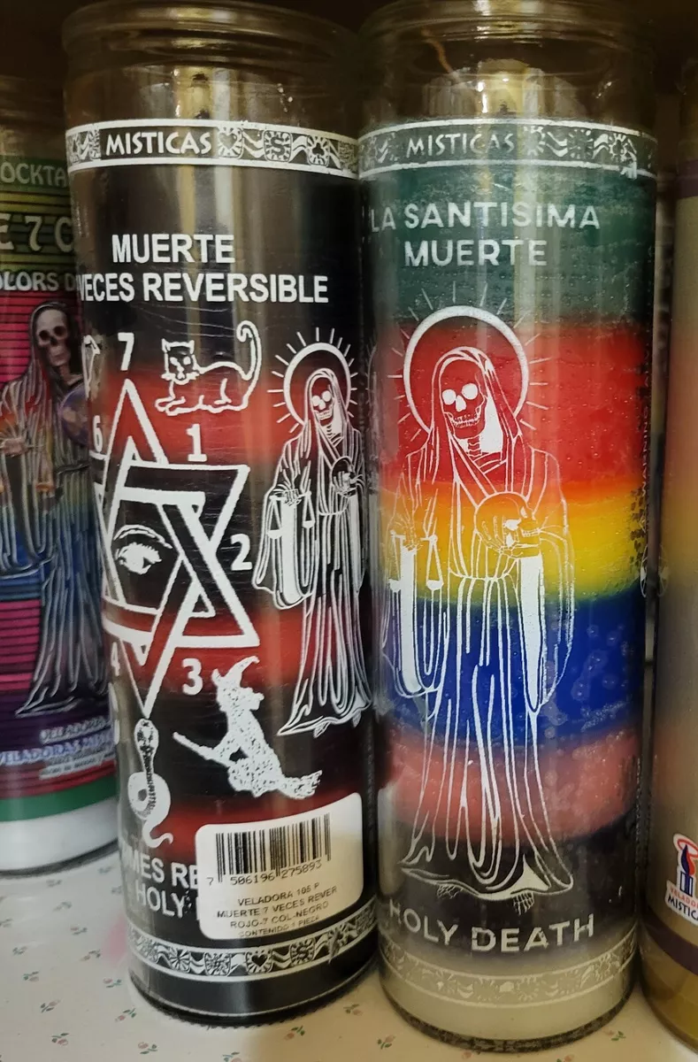 Santa 2024 muerte candle