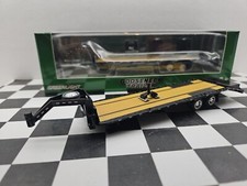 1:64 GreenLight gooseneck Flat Bed trailer hitch tow truck ford chevy dodge