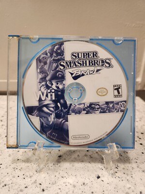 Super Smash Bros. Brawl (Nintendo Wii, 2008) Tested - Used - Disc Only