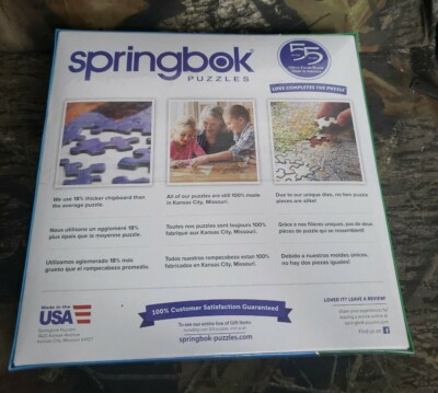 Springbok Timber Pass 1000 Piece Puzzle - Made In USA Jigsaw
