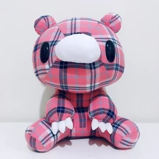 Taito Chax GP Gloomy Bear Plush  General Purpose Check Fabric Variation ( Pink )