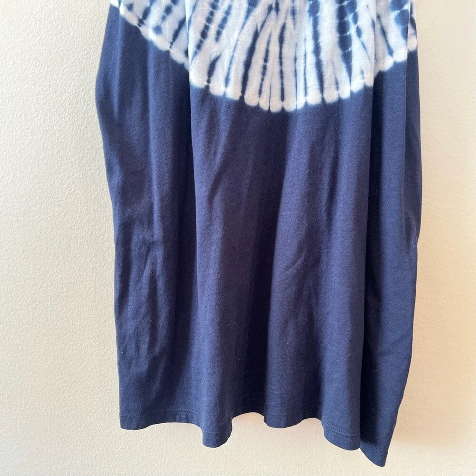 Camiseta sin mangas MICHAEL Michael Kors para mujer S Tie Dye ropa deportiva espalda deportiva azul informal Foto 2 de 4
