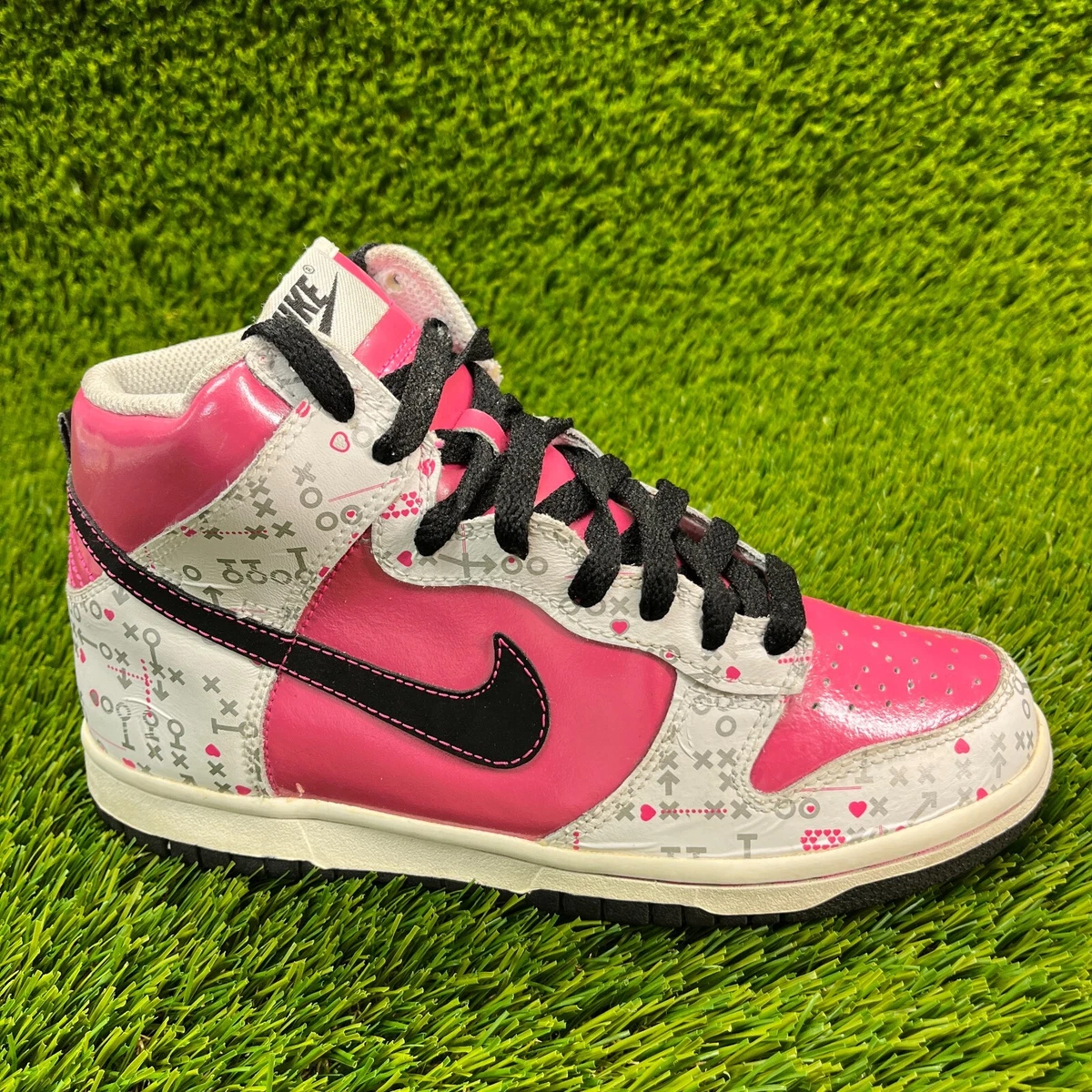 Clean nike top air dunks high