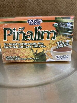2 Pack Te Piñalim GN+Vida PiñalimTEA DIET Pineapple tea, Te de Piña 60 ...