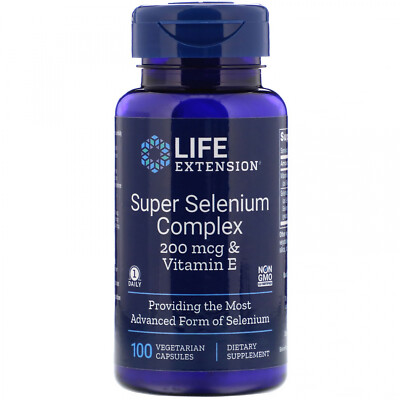 Life Extension, Super Selenium Complex, 100 Vegetarian Capsules