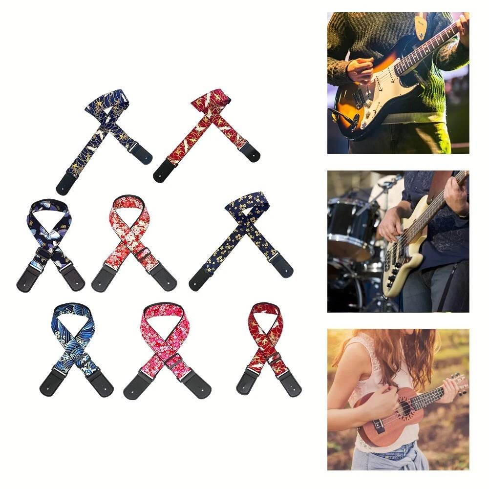 Cherry blossom guitar strap outlet