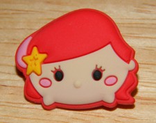 Ariel from the little Mermaid disney tsum tsum rubber pin - (lo)