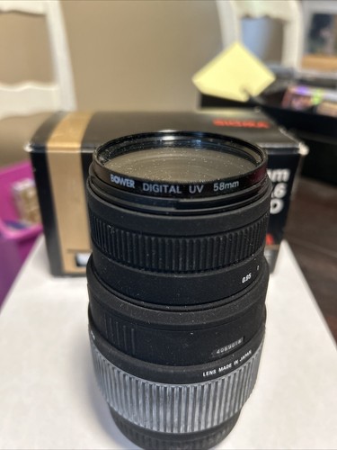 Sigma 70-300mm f/4-5.6 DG Macro Telephoto Zoom Lens W/Box! And Lens! - Picture 8 of 11