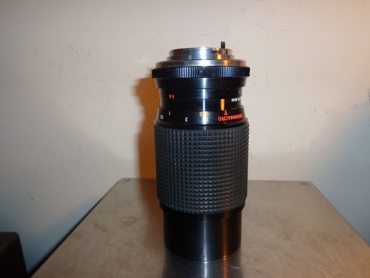 Mitakon MC 80-200mm 1:4.5 w/ Macro Zoom Lens for Canon FD