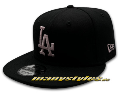 LA DODGERS MLB 9FIFTY League Essential Basic Cap Black Baby Pink Baseball NY