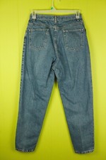 VTG Wrangler for Women Sz 16S Mom Jeans High Waist Tapered Blue Stone Wash USA