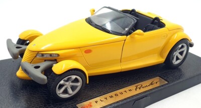 新品即決 - 30331 Diecast scale 1/18 Anson Plymouth Yellow - Prowler 乗用車