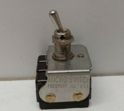 NEW OLD STOCK! HONEYWELL MICRO SWITCH 2-POSITION TOGGLE SWITCH 6AT501-T