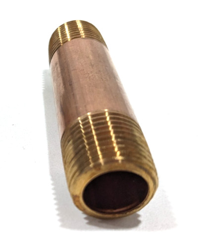 MERIT BRASS Pipe Nipple 1/2" NPT Thread 3" OAL 2108-300