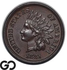 1881 Indian Head Cent Penny, Choice BU++