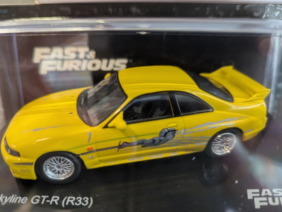 Fast & Furious -  Nissan Skyline GT-R - Collezione Auto modelli  1/43 Uscita 55 - Immagine 2 di 4