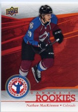 2013-14 National Hockey Card Day Canadian Nathan MacKinnon #NHCD1 Rookie RC. rookie card picture