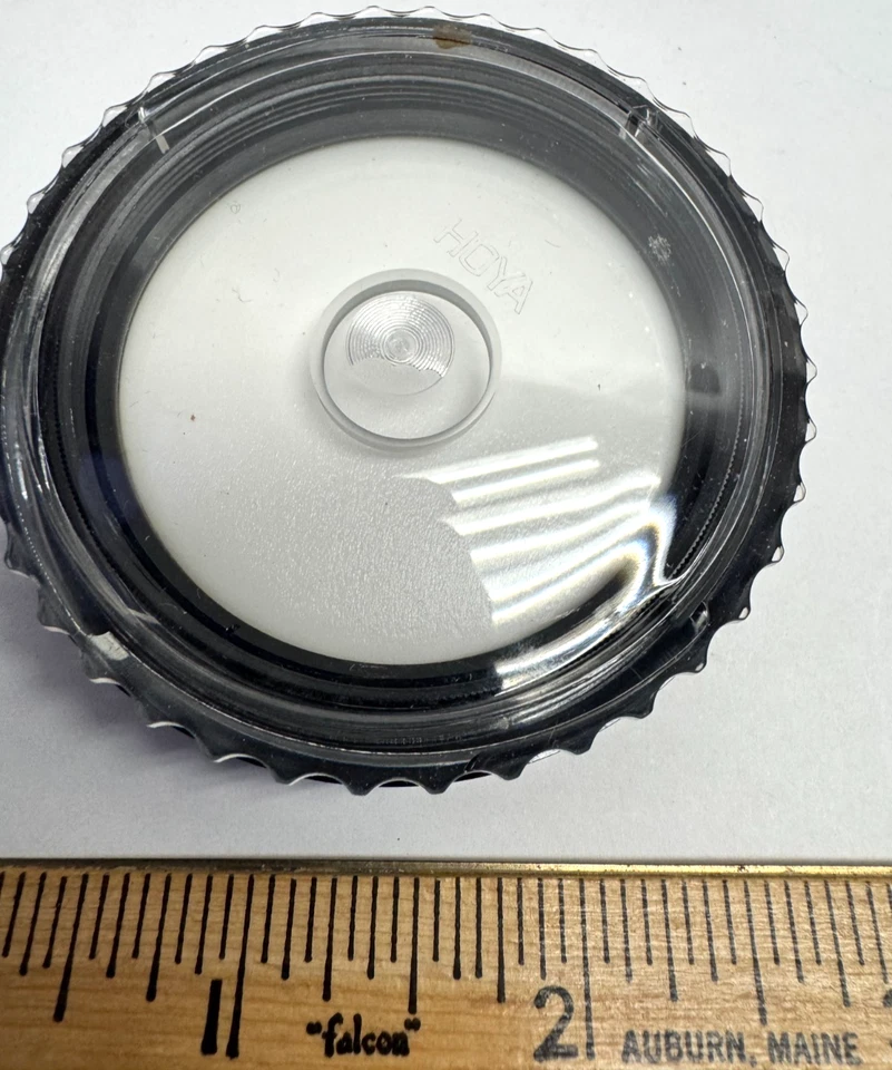 HOYA 49mm CENTER SPOT  SCREW in OPTICAL GLASS FILTER - Image 3 of 4