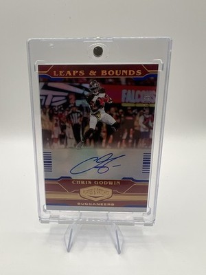 2020 Panini Plates & Patches - Leaps and Bounds Autographs Chris Godwin 16/20