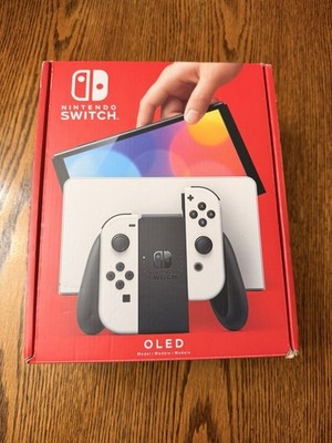 Nintendo Switch OLED Model HEG-001 Handheld Console - 64GB - White