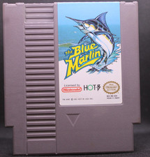 The Blue Marlin (Nintendo NES, 1992) Cartridge Only, Authentic, Tested, CLEAN!