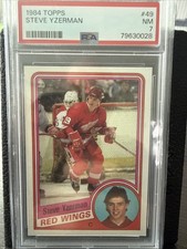 1984-85 Topps - Steve Yzerman #49 (RC)