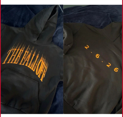J.COLE THE FALL OFF 2.6.26 Give Away Hoodie Reprint, FAST SHIP