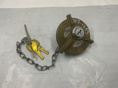 703-1253 Balkamp Napa Solid Brass Locking Diesel Fuel Cap