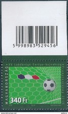11842 Hungary Sport Soccer Football European Championship Flag France MNH RARE