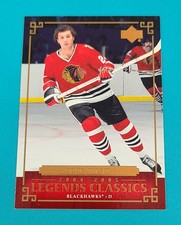 2004-05 Upper Deck Legends Classics #20 Doug Wilson Blackhawks HOCKEY Card 4B