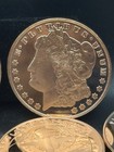 Lot of 18 1 oz .999 Fine Copper Rounds Mixed Designs Morgan Protect Future BU — photo 7