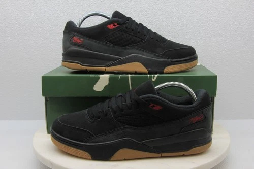 Nike Jordan Flight Court Black Varsity Red HF3255 001 Men's Size 9.5