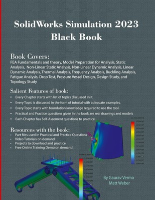 SolidWorks Simulation 2023 Black Book Gaurav Verma (u. a.) Taschenbuch Englisch