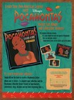 1995 Disney's Pocahontas Stickers Vintage Print Ad/Poster 90s Movie Promo Art