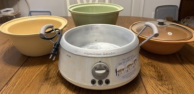Hamilton Beach Three-Size Slow Cooker, 2qt 4qt & 6qt