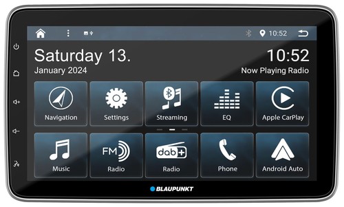 Blaupunkt USB DAB SD MP3 Bluetooth Autoradio für Daewoo Lanos Nubria Leganza Mat - Bild 2 von 9