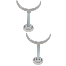 2 Pack Stair Gate Spare Parts Metal Fence Stretcher Blocker