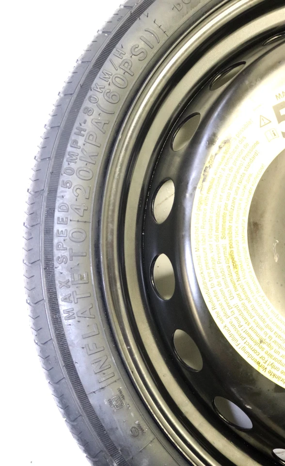 AUDI A4 8W B9 A5 8W 8W0601027C 125/70R19 100M Reserverad Ersatzrad Notrad - Bild 3 von 4