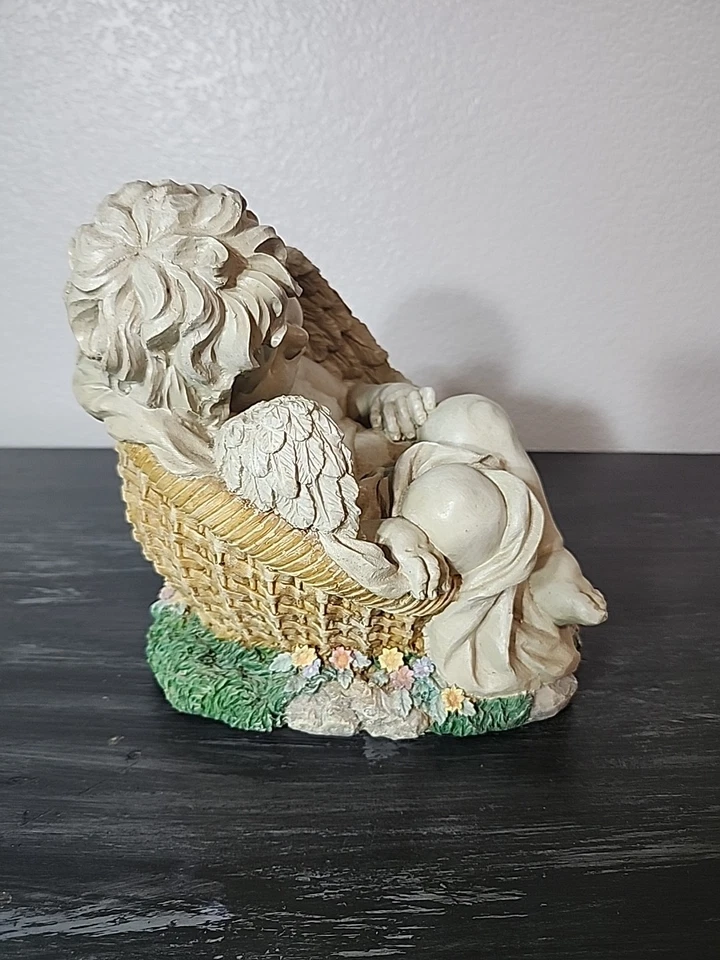 Design By Toscano Sleeping Angel Cherub Garden Statue  - Image 2 of 4