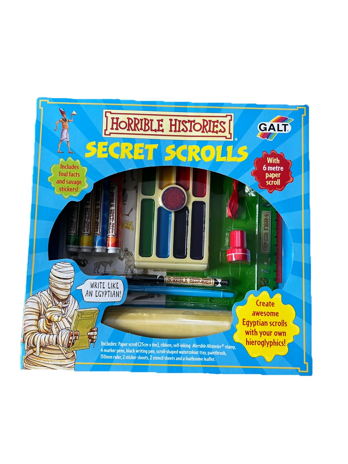 Galt Horrible Histories Secret Scroll