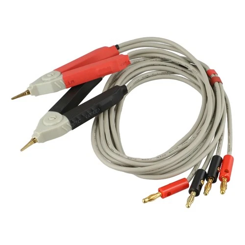 Test Leads GOM-801G/802 Metal Repeatability Terminal Kelvin Clip Wires