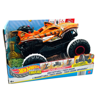 Hot Wheels Tiger Shark RC Monster Truck 1:15 HGV87 ferngesteuert 2,4 GHz