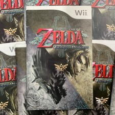 Legend of Zelda Twilight Princess Nintendo Wii Instruction Manual Only