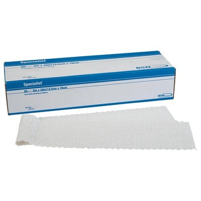 BSN Specialists Plaster Splints, Fast Setting, 5'' x 30'', Box of 50