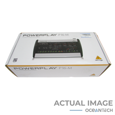 #ad New Open Box Behringer Powerplay P16 M 16 Channel Digital Personal Mixer $269.99