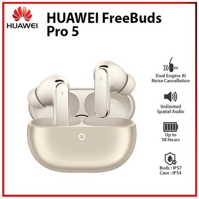 Huawei FreeBuds Pro 5 SAND Bluetooth ANC Bone Sensor Wireless Earphone Earbuds